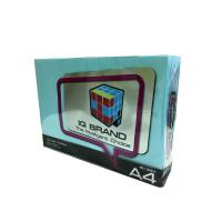 ราคา IQ Brand กระดาษถ่ายเอกสารสี A4 80 แกรม สีฟ้าเข้ม Blue B3 (935012805)