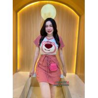 ราคา ชุดเซตกระโปรงท๊อปฟี่งานปักอะไหล่หมี ป้ายไอวี้ช๊อป (21578411307)