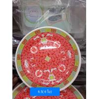 ราคา ถาดกลมเมลามีน ถาดกลมลายจีน (21411649893)