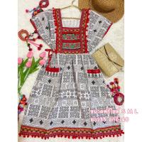 ราคา ชุดดอยน่ารักๆ ชุดเดรสพื้นเมือง ชุดชาวเขา ใส่เที่ยวเหนือ สินค้าพร้อมส่ง (8446687732)
