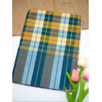 ราคา ผ้าขาวม้าหมักโคลน ผ้าหมักโคลน ผืนใหญ่เนื้อนุ่ม เย็บริมแล้ว (21599878625)