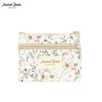 ราคา กระเป๋าใส่เหรียญ ใส่บัตร ใส่กุญแจ วัสดุผ้าเคลือบกันน้ำแบบเนื้อด้าน แบรนด์ Sandwich Garden กว้าง 12 5 ซม สูง 10 0 ซม (21602554685)