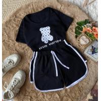ราคา ชุดเซ็ทสาย ฝอ 2ชิ้น น่ารัก ชุดใส่สบาย คลายร้อน เสื้อยืดเข้ารูปเต็มตัว ผ้าคอตตอล คอกลม เเขนสั้น สกีน น้องหมีลายหลุย กางเกงสาย ฝอ ขาสั้น สามแถบ ผ้าคอตตอน อก 32 36 เอว 24 29 (19238718584)