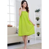 ราคา เสื้อเกาะอกสำหรับร้านเสริมสวยชุดนอนสำหรับลูกค้าชุดเดรสอาบน้ำผ้าฝ้ายแท้ชุดคลุมอาบน้ำชุดคลุมอาบน้ำสำหรับผู้หญิงชุดซาวน่าชุดซาวน่าเกาะอก (19900985472)