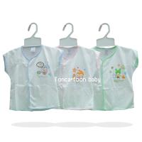 ราคา เสื้อผูกหน้า เด็กอ่อน เด็กแรกเกิด ผ้ายืด แพ็ค 3 12 ตัว (20887456285)