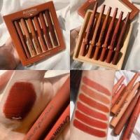 ราคา HengFang ลิปสติกเซท 6 แท่ง 6 สี เนื้อกำมะหยี่ เนื้อเวลเวทแมทต์ (19468013651)