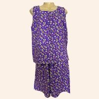 ราคา ชุดเสื้อคอกระเช้า เสื้อคอกระเช้า เสื้อคอกระเช้าลายดอก เสื้อคอกระเช้าผ้าเเมมเบิร์ด เสื้อคนเเก่ (21400199657)