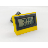 ราคา ตัววัดอุณหภูมิอย่างง่าย Thermometer แสดงผลด้วยหน้าจอ LCD เซนเซอร์วัดอุณหภูมิ DIY เทอร์โมมิเตอร์ดิจิตอล (21181102317)