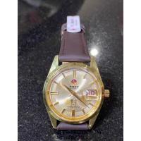 ราคา RADO 30 jewels Golden Horse Automatic ตัวเรือนทองชุบ นาฬิกาผู้ชาย มือสองของแท้ (12035590932)