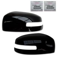 ราคา ฝาครอบกระจกมองข้าง ครอบกระจกข้าง มีไฟเลี้ยว ของแท้ สีดำ สำหรับ Mitsubishi Space Star Mirage Hatchback ปี 2012 2018 (20950204629)