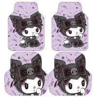 ราคา พร้อมส่ง ชุดพรมดักฝุ่นในรถยนต์ 4ชิ้น ลายการ์ตูน พรมปูรถยนต์ ของแต่งรถ คิตตี้ ซานริโอ้ Bluerubystore (21383013599)