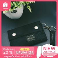 ราคา กระเป๋าสตางค์คุณภาพดี แนวคลาสสิค Porter Wallet 9081 Black (21232697823)