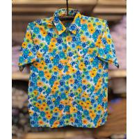ราคา เสื้อลายดอก ลายทานตะวันเล็ก เสื้อสงกรานต์ เสื้อเชิ้ตทำงาน เสื้อฮาวาย เสื้อวินเทจ (21461237738)