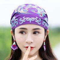 ราคา หมวกคลุมหัวรุ่นเดียวกันกับหยางลี่ผิงหมวกสไตล์ชนเผ่าสำหรับผู้หญิงปักลายสไตล์จีนแบบใหม่หมวกคลุมหัวผ้าโพกหัวผ้าฝ้ายผสมผ้าลินินแบบลำลอง (20171566720)