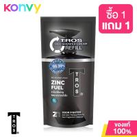 ราคา TROS Zinc Fuel Deo Shower Cream 400ml ทรอส ครีมอาบน้ำ (21613158903)