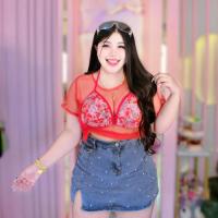 ราคา NT501 เสื้อแซ่บสงกรานต์2ชิ้น บราบิกินี่ เสื้อคลุม สาวอวบ (21580625062)