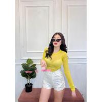 ราคา บอดี้สูท ซีทรูคอเต่าแขนยาว สีเข้าเพิ่ม (21599559333)