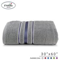 ราคา ผ้าขนหนูอาบน้ำ Frolina Towel ผ้าขนหนูผืนใหญ่ ผ้าขนหนูผืนเล็ก ขนาด 15x30 24x48 27x540 และ 30x60 นิ้ว ผ้าฝ้ายแท้ Cotton 100 ซับน้ำดี แห้งไว ไม่มีกลิ่นเหม็น (17052687253)