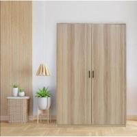 ราคา ประกอบฟรี HomePro ตู้เสื้อผ้า รุ่น AUSTIN กว้าง 120 ซม สีไวท์โอ๊ค แบรนด์ FURDINI (17593915581)