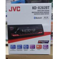 ราคา JVC KD X282BT เครื่องเล่นติดรถยนต์ 1DIN NO CD พร้อมช่องต่อ USB AUX ด้านหน้า (21091922915)
