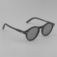 ราคา Moscot lemtosh แว่นกันแดดผู้หญิงย้อนยุคหน้าเล็กแว่นตากรอบกลมรุ่นเดียวกับ John Depu แว่นกันแดดสีม่วงผู้ชาย (20238522635)