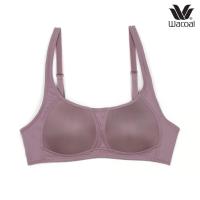 ราคา Wacoal Basic Bra ชุดชั้นใน ไม่มีโครง เสริมฟองบาง สีน้ำตาลไหม้ BT รุ่น WB9M33 WB9M25 เก่า seamless ไร้ตะเข็บ โอบกระชับรอบเต้า ตะขอหลัง 3 แถว วาโก (11082144153)