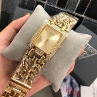 ราคา Guess watch นาฬิกาแฟชั่นผู้หญิง นาฬิกาสายโซ่ นาฬิกาเพชร สวยหรูหรา หลักล้าน (16732968659)