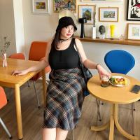 ราคา Ashley Skirt กระโปรงแอชรี่ย์ ลายสก็อต เสื้อผ้าสาวอวบอ้วน Geebeety (21527039714)