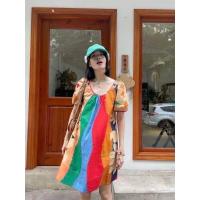 ราคา ชุดเดรสลายสีส้มน่ารักมาก (21262833397)