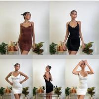 ราคา Atipashop NETTY DRESS เดรส เดรสสั้น เดรสผู้หญิง ทรงสายเดี่ยวคล้องคอ คอถ่วง (18679491982)