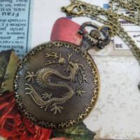 ราคา นาฬิกาวินเทจ นาฬิกาห้อยคอ แบบล็อคเก็ตสำหรับพกพาหรือใช้เป็นเครื่องประดับ ขนาดกลาง Vintage watch M (21534525688)