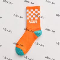 ราคา NBV Vans Checkerboard Crew Cotton Socks Cushioned Uni Stokin Tebal Colorful Socks Hipster Socks (16486440941)