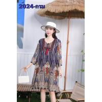 ราคา มินิเดรสสาวอวบสไตล์โบฮีเมียน (21580077770)