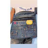 ราคา กระเป๋ายีนส์มือสอง รหัสT03 (21331523943)