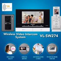 ราคา Video Intercom Panasonic VL SW274 Wireless วีดีโออินเตอร์คอมแบบไร้สายพานาโซนิค Monitor Wireless Handset Door Station ประกันสินค้า1ปี (21384950656)