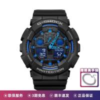 ราคา นาฬิกาข้อมือคาสิโอสำหรับผู้ชาย Casio นาฬิกาผู้ชายแนวกีฬาสำหรับผู้ชายรุ่น G shock ผู้เชี่ยวชาญด้านการถอดกระสุนซามูไรดำ GA 100CF (19882615751)