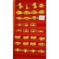 ราคา เกบโค้ดหน้าร้าน ลดเพิ่ม 50 ลายแหวนยุตามไซส ขอลายสำรอง3วงจ้าของขวัญสุดพิเศษ แหวนทองครึ่งสลึง (17421791308)