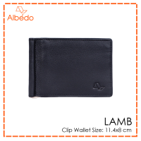 ราคา กระเป๋าสตางค์ คลิปหนีบธนบัตร กระเป๋าใส่บัตร ALBEDO CLIP WALLET รุ่น LAMB LB00499 LB00479 (9453645887)