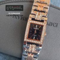 ราคา US SUBMARINE รุ่น J 220L นาฬิกาผู้หญิง นาฬิกาข้อมือ นาฬิกาผู้หญิงสายเหล็ก นาฬิกาเพชร ระบบควอทซ์ ของแท้ กันน้ำ (21320271880)