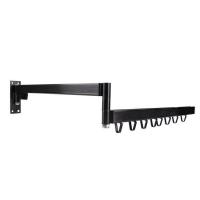 ราคา ราวแขวนผ้าแบบพับเก็บได้ราวแขวนเสื้อผ้าราวตากผ้าติดผนัง (15683658906)