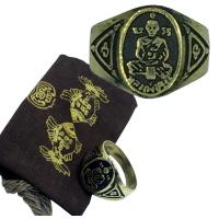 ราคา แหวนหลวงพ่อจง เนื้อฝาบาตร วัดหน้าต่างนอก แหวนพระ หลวงพ่อจง พร้อมซอง (2856852297)