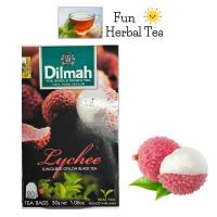 ราคา ชาDilmah Many Flavoured LycheeVanillaPeachGinger HoneyStrawberryMintLemonApple Size 1 5gx20 Tea Bags (21448174572)