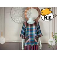 ราคา เสื้อผ้าขาวม้าหมักโคลนรุ่นคอกลมเสื้อผ้าขาวม้าหมักโคลนคอกลมเสื้อผ้าขาวม้าหมักโคลน เสื้อหมักโคลนนิ่ม (19601211534)