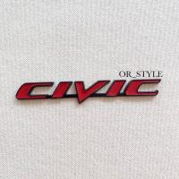 ราคา โลโก้ CIVIC FD งานโลหะ ขนาด 15 5x2 5cm (21510797671)