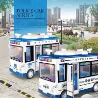 ราคา พร้อมส่ง ของเล่นเด็ก รถตู้ตำรวจ มีไฟมีเพลงเด็ก เล่าเรื่องราว มีถ่านในตัว (21385378625)