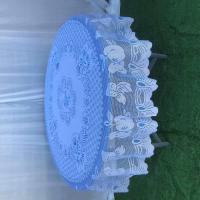 ราคา ผ้าลูกไม้ปูโต๊ะจีน 1 8 เมตร แบบหนา ผ้าคลุมโต๊ะจีน ผ้าคลุมโต๊ะ เฉพาะผ้าลูกไม้ผืนบนเท่านั้น (21285926762)