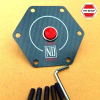 ราคา แป้นแตรพร้อมปุ่มกดแตร NARDI แป้นคาร์บอนพร้อมน็อตไทเท (21417497975)