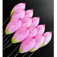 ราคา กลีบบัว กลีบดอกบัวผ้ากันน้ำได้ แพคละ50กลีบ กลีบดอกบัวสำหรับงานประดิษฐ์ (16589792108)