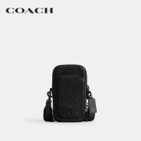 ราคา COACH กระเป๋าสะพายข้างผู้ชายรุ่น Phone Crossbody สีดำ CP272 BLK (21569945194)