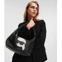 ราคา ระเป๋าสะพายหนัง Logo KARL LAGERFELD K IKONIK 2 0 Leather shoulder bag (21392978513)